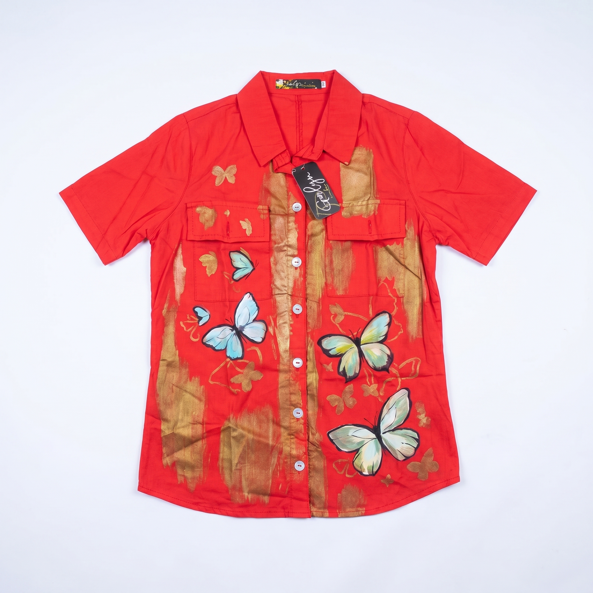 Blusa Ocaso Dorado (Manga Corta) - Subliime by Gerlyn